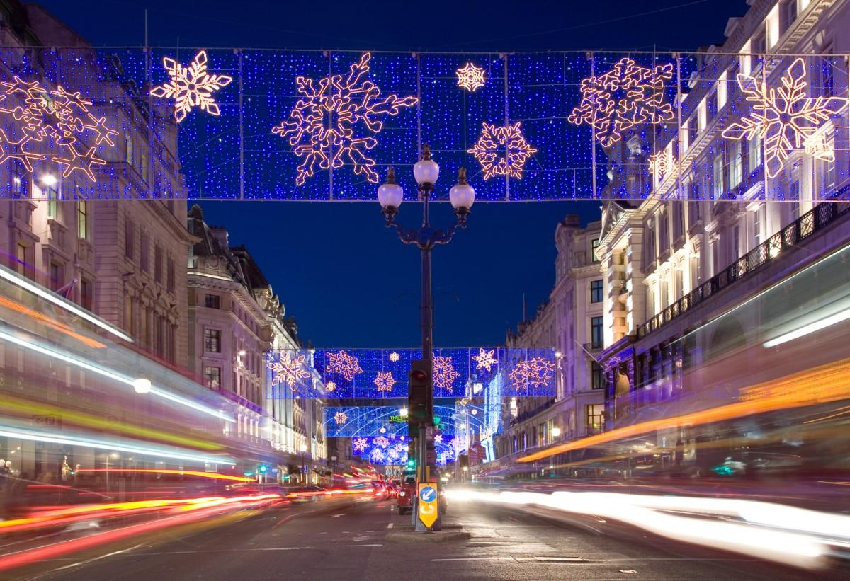 Foto decoraciA³n de navidad - londres