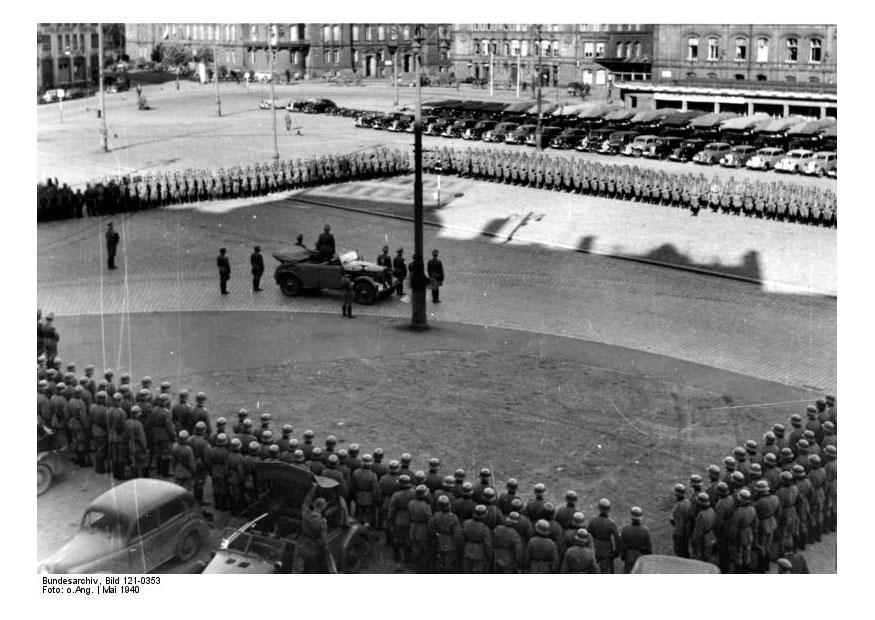 Foto desfile en estrasburgo
