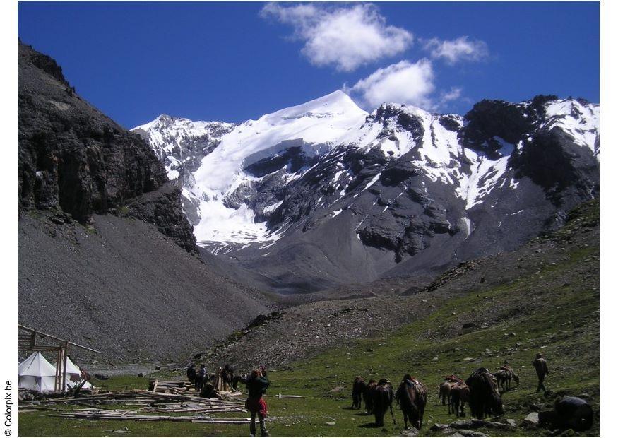 Foto frontera del tA­bet