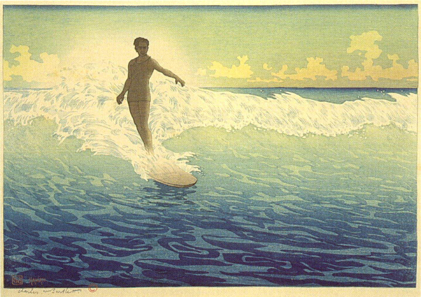 Foto hawaii, the surf rider 