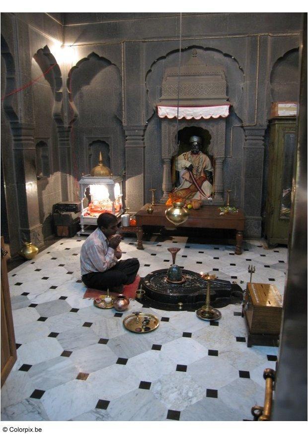 Foto interior de templo