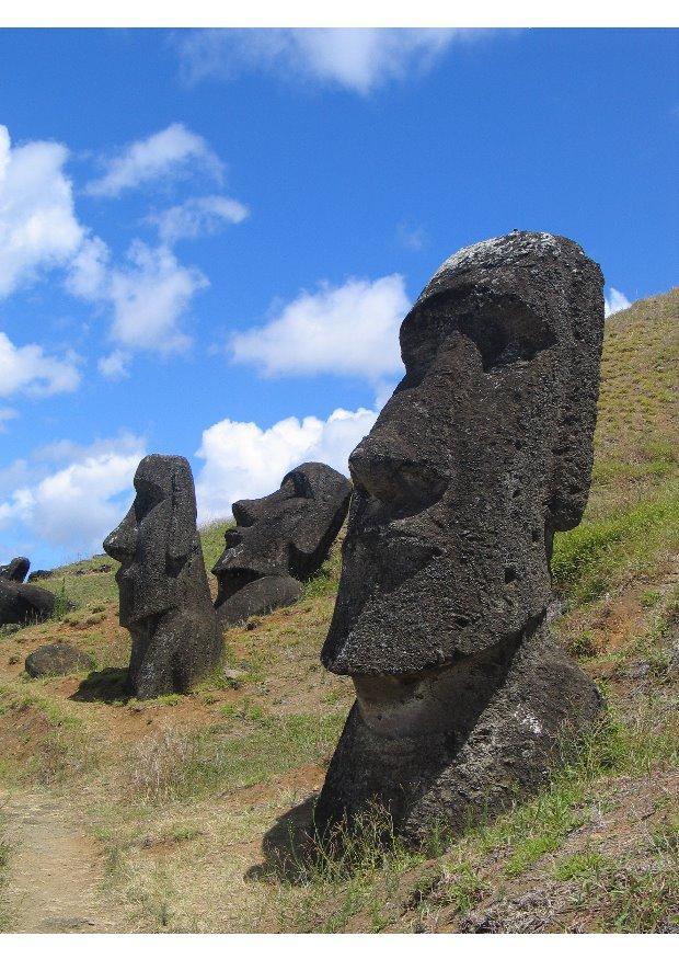 Foto isla de pascua