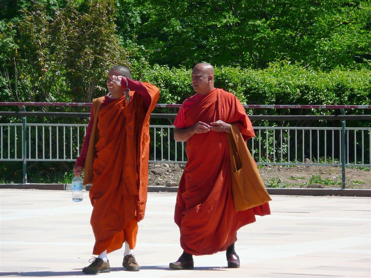 Foto monjes