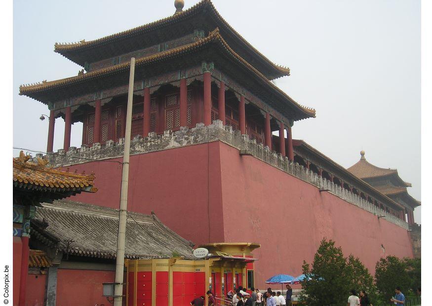 Foto muro exterior de la ciudad prohibida