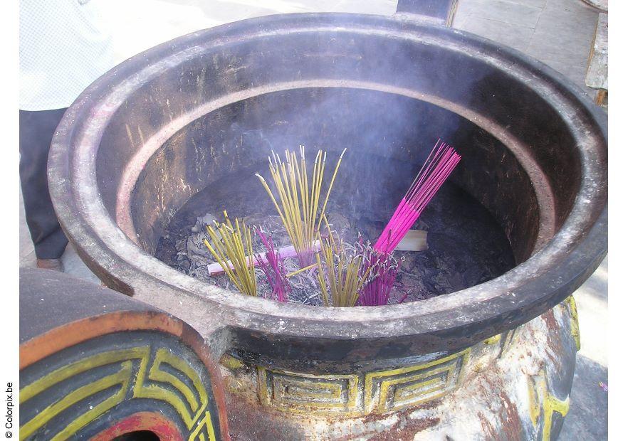 Foto ofrendas de incienso