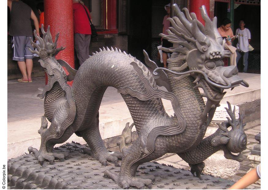 Foto pequeno dragA³n  - ciudad prohibida