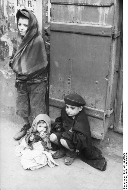 Foto polonia - gueto warschau - ninos