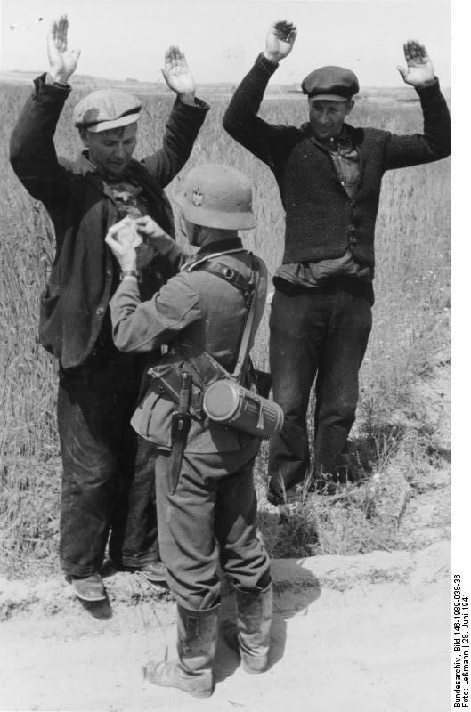Foto rusia - prisioneros