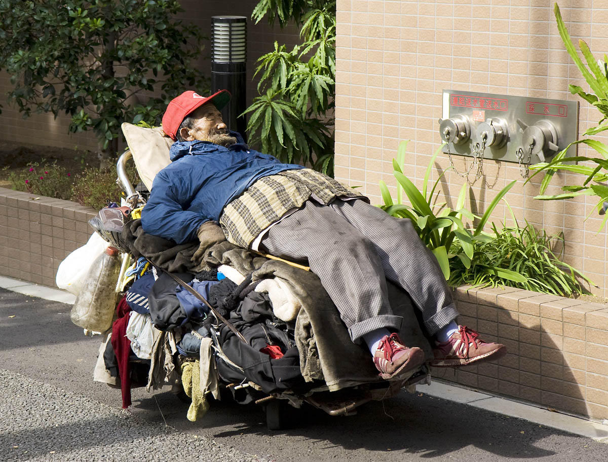 Foto sin techo, tokyo, 2008