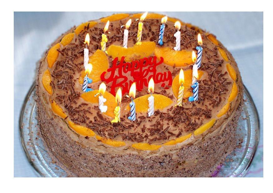 Foto tarta de cumpleanos