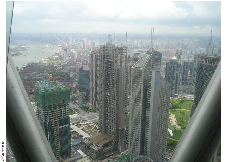 Foto vista de shangai