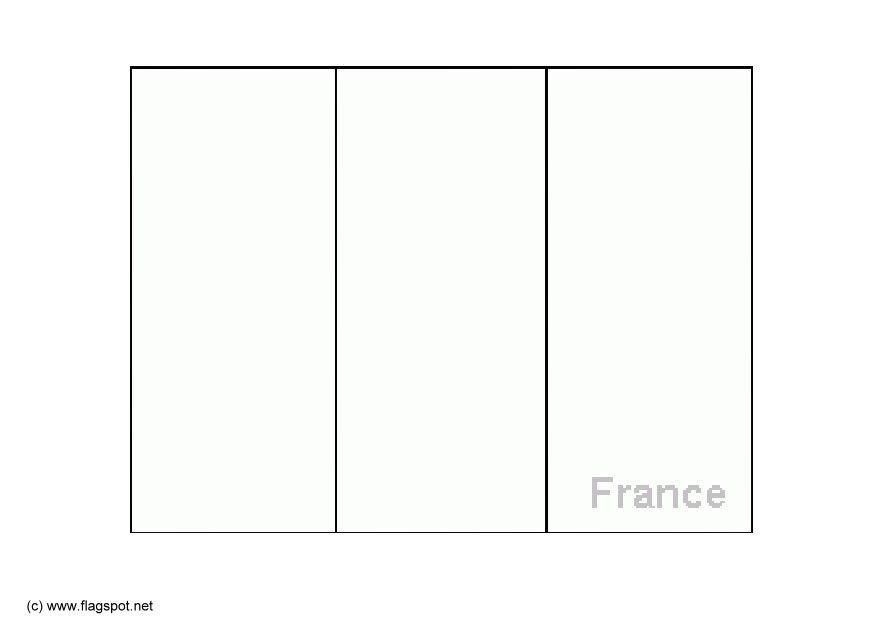 francia Dibujo para colorear francia