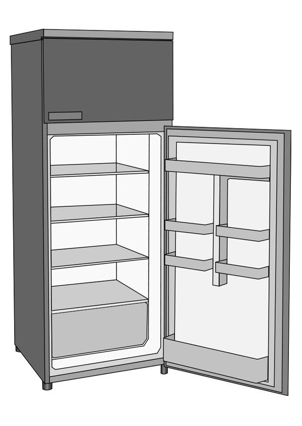 Dibujo para colorear frigorA­fico