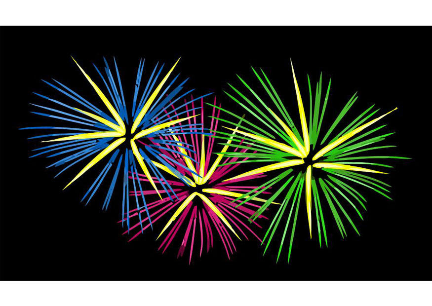 fuegos artificiales Imagen fuegos artificiales
