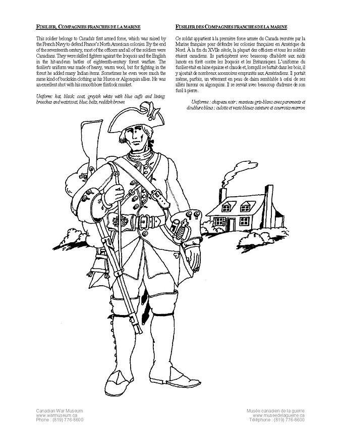 fusilero Dibujo para colorear fusilero