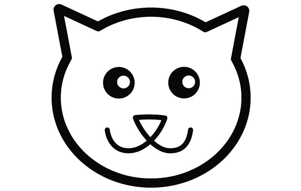 gato Dibujo para colorear gato