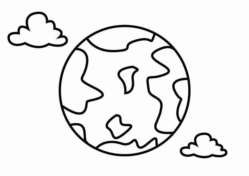 geografAa Dibujo para colorear geografAa