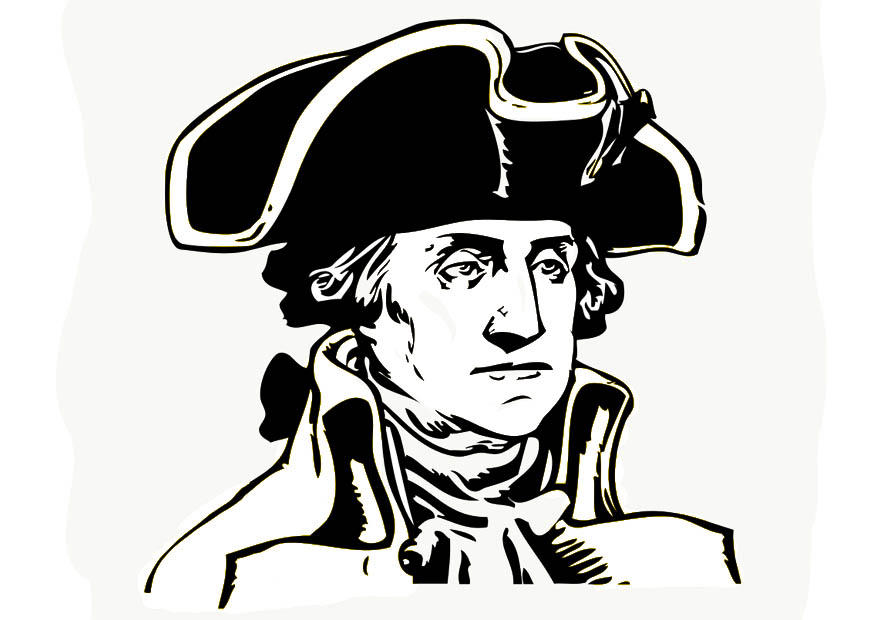 george washington Dibujo para colorear george washington