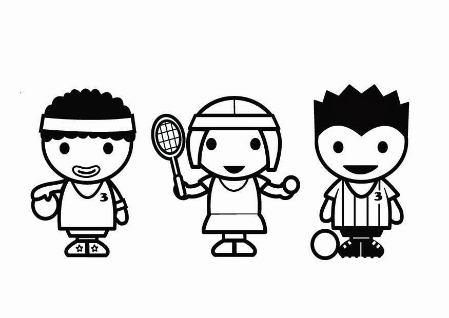gimnasia Dibujo para colorear gimnasia