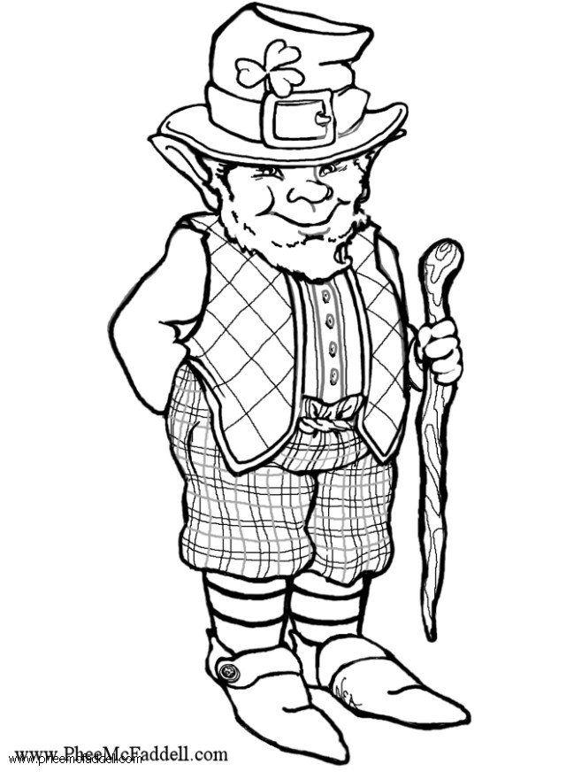 gnomo Dibujo para colorear gnomo