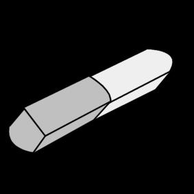 Dibujo para colorear goma