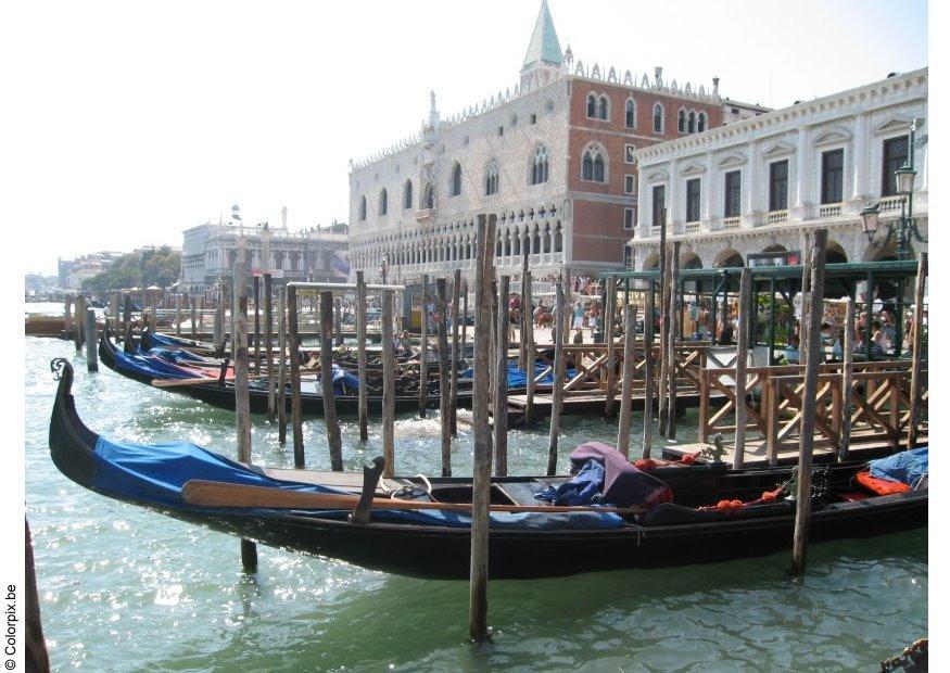 gA³ndolas en san marco Foto gA³ndolas en san marco