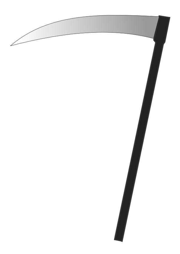 Dibujo para colorear guadana