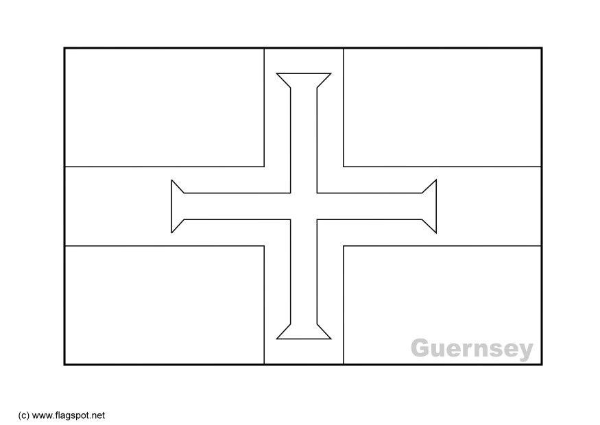 guernsey Dibujo para colorear guernsey