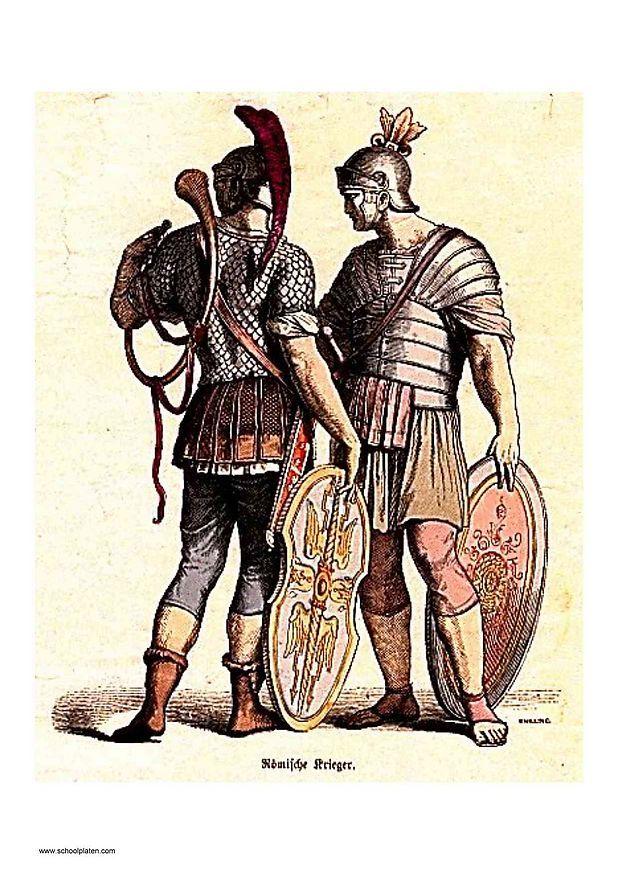 guerreros romanos Imagen guerreros romanos