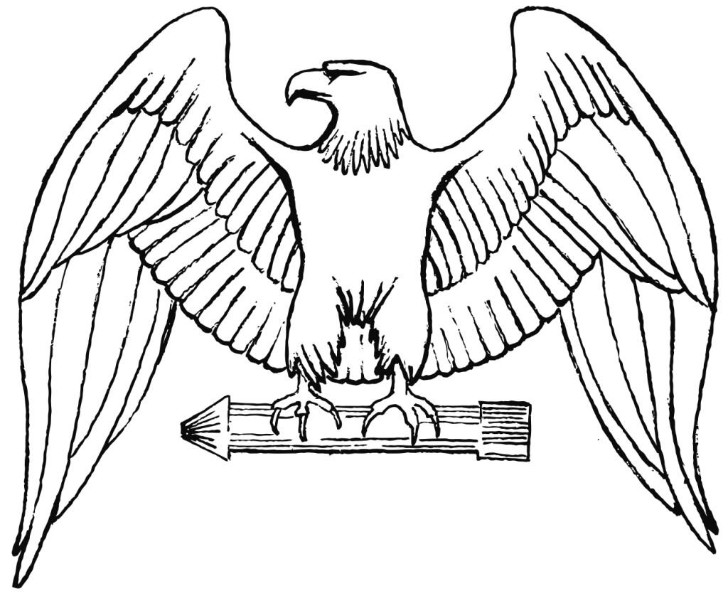 Dibujo para colorear Aguila