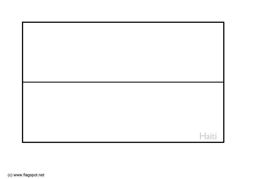 Dibujo para colorear haiti