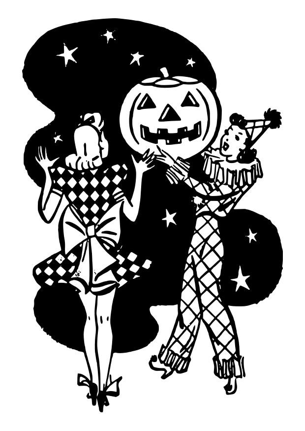 halloween Dibujo para colorear halloween
