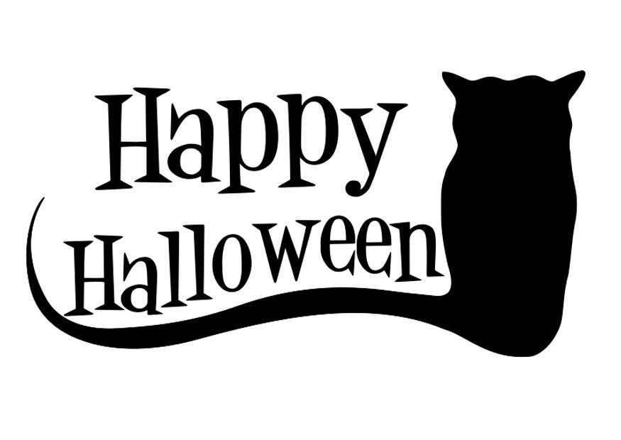 happy halloween Dibujo para colorear happy halloween