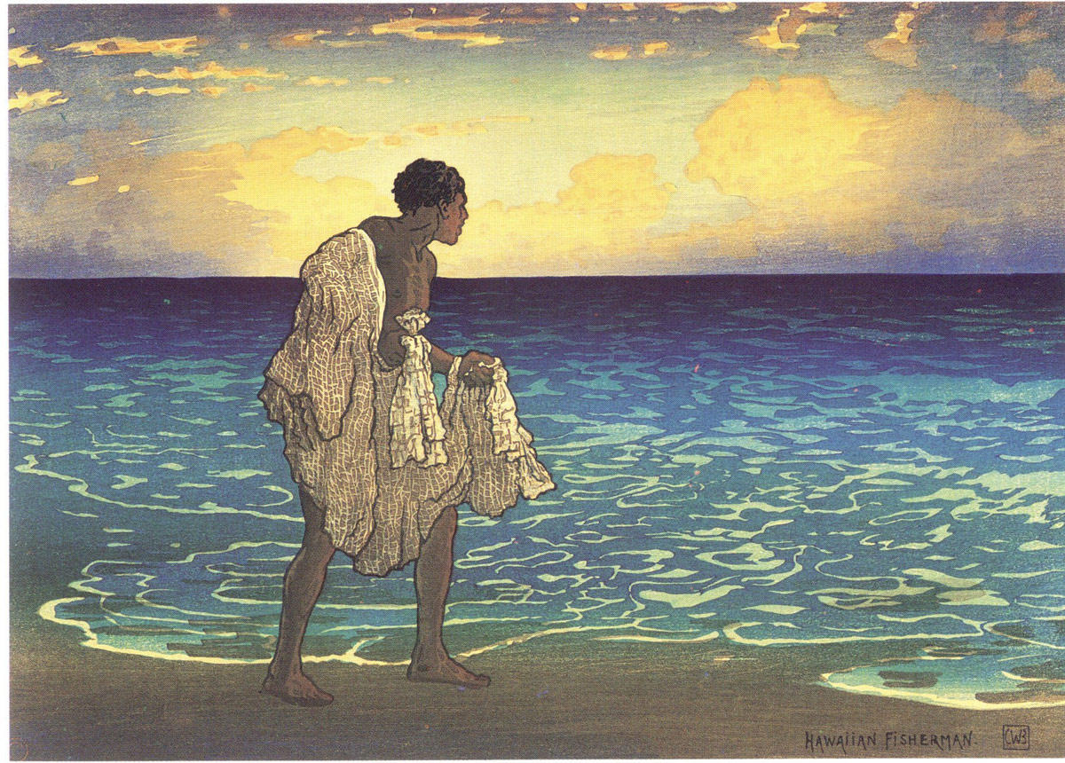 Imagen  hawaiian fisherman