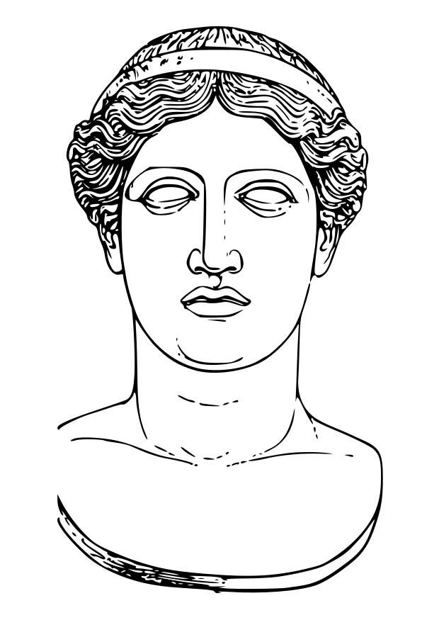 hera Dibujo para colorear hera