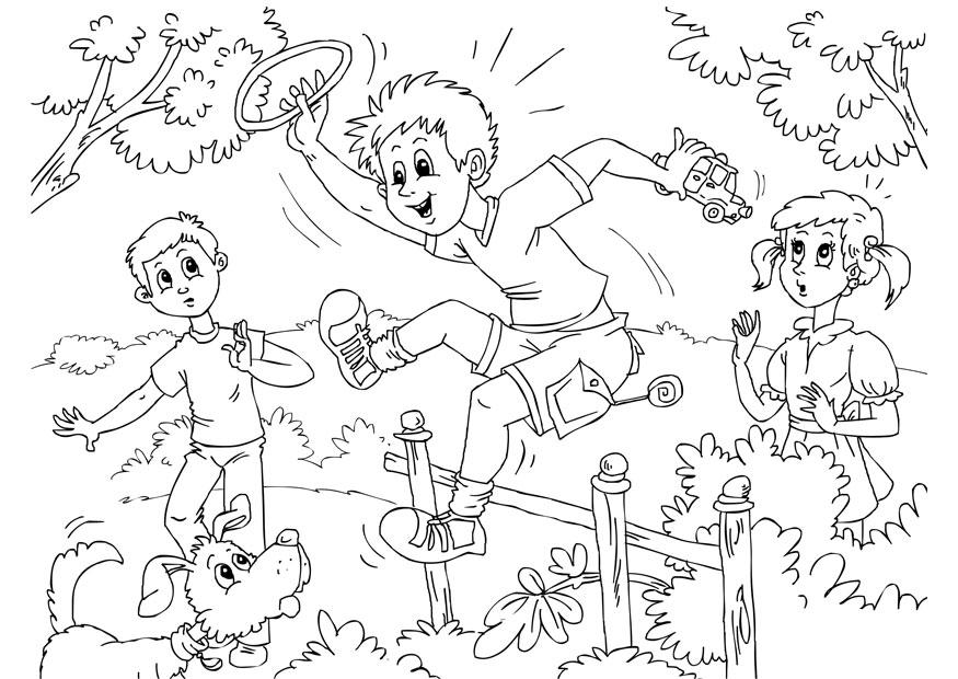 hiperactivo - adhd Dibujo para colorear hiperactivo - adhd