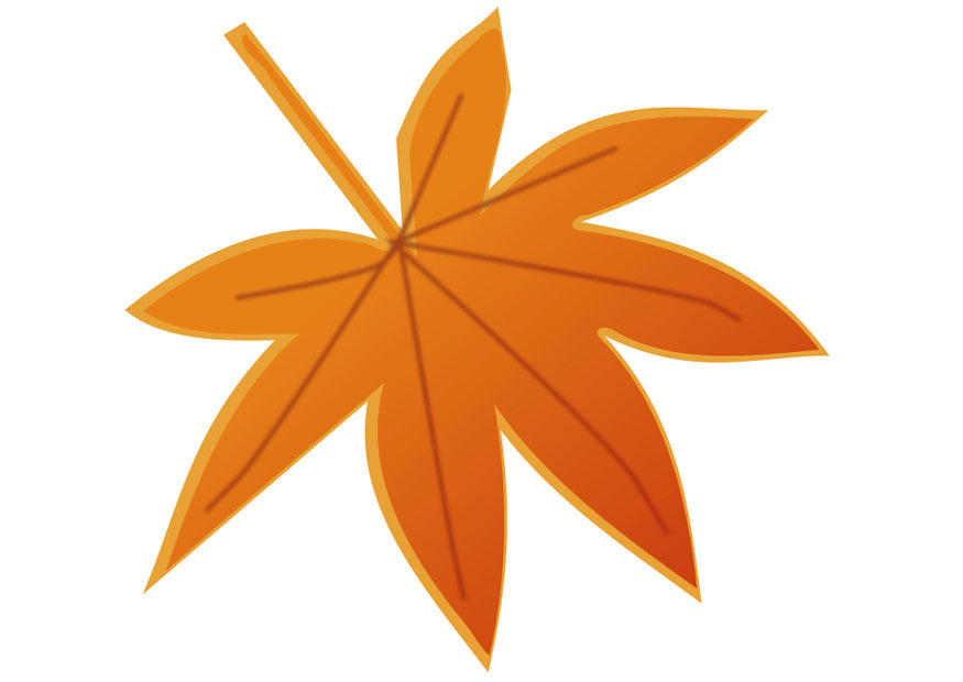 Imagen hoja de otono