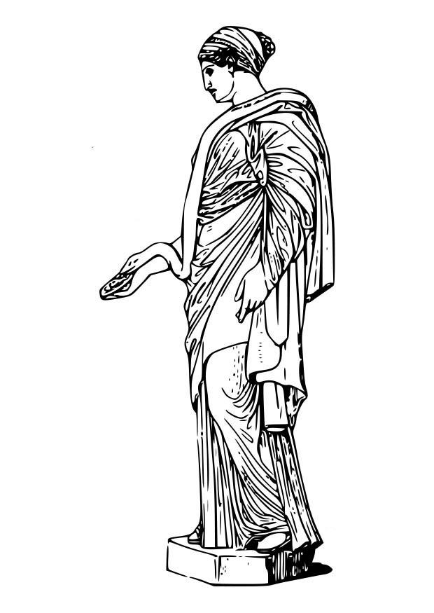 hygieia Dibujo para colorear hygieia