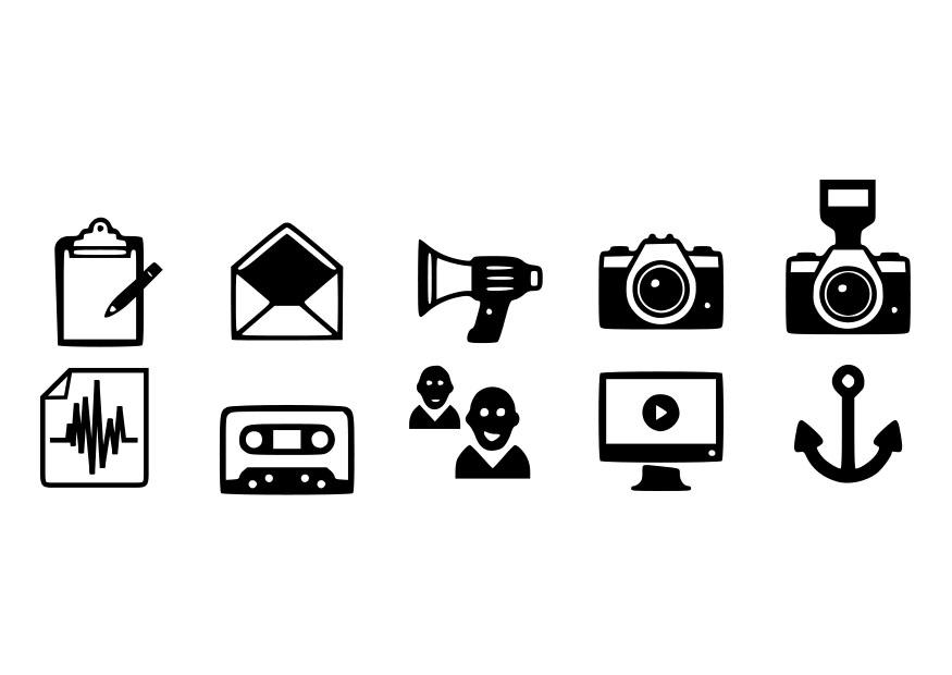 iconos Dibujo para colorear iconos