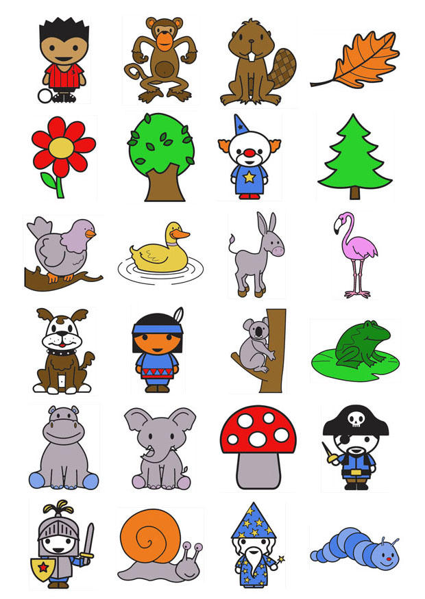 Imagen iconos para ninos