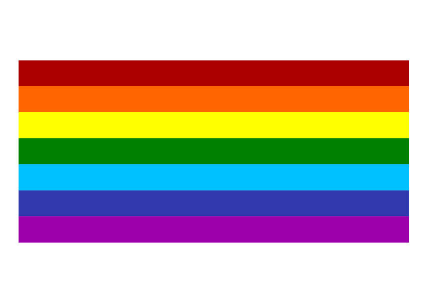 Imagen bandera del arcoA­ris