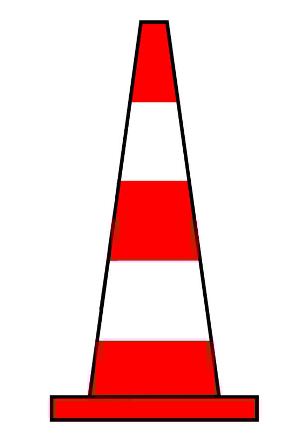 Imagen cono de trA¡fico