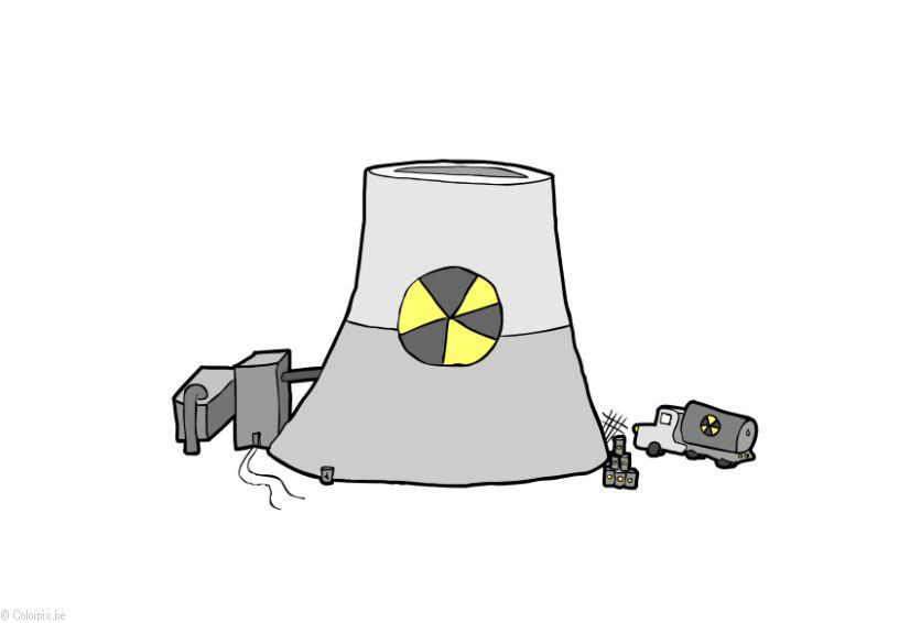 Imagen energA­a nuclear - central nuclear 
