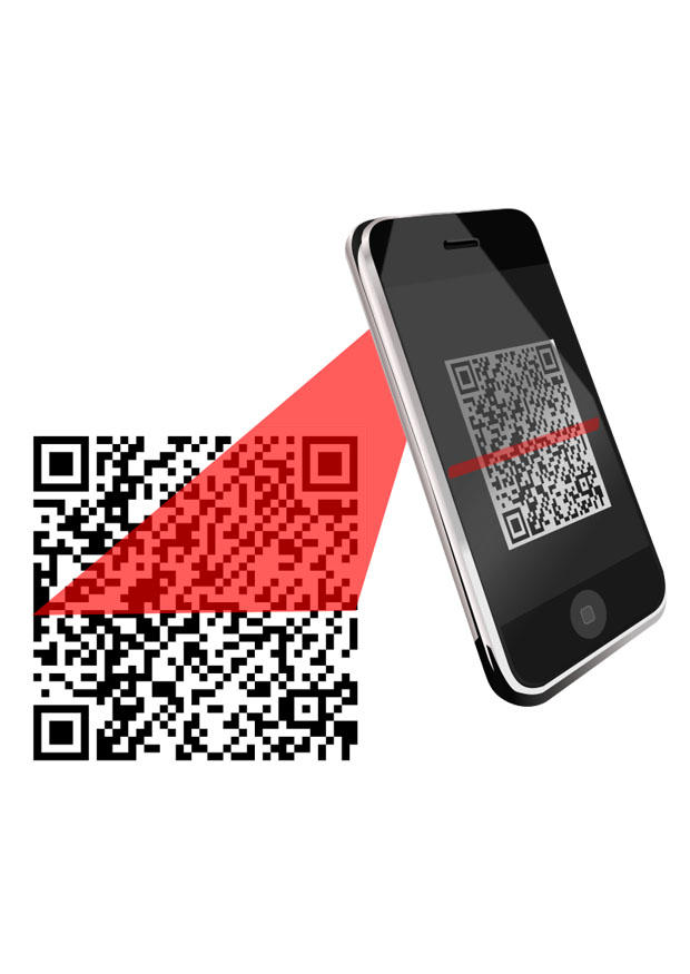Imagen escanear qr con un smartphone