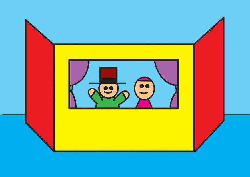 Imagen esquina de teatro de marionetas