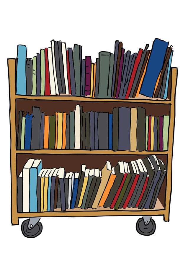 Imagen estanterA­a de libros