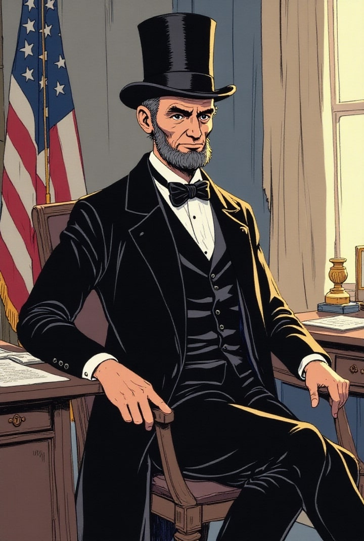 Imagen presidente abraham lincoln