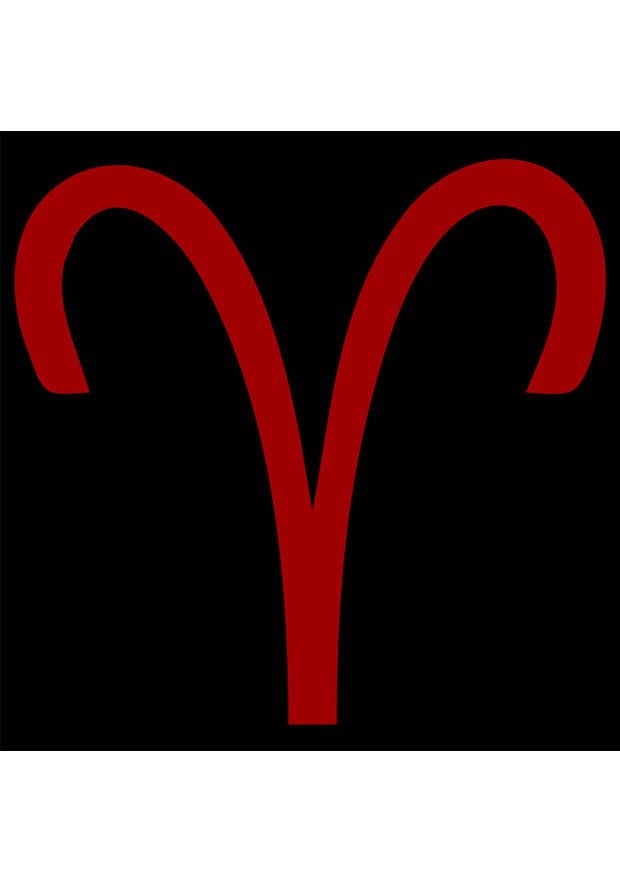Imagen signo del zodA­aco - aries