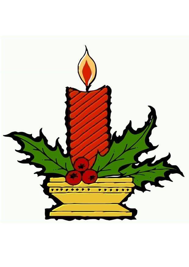 Imagen velas de navidad