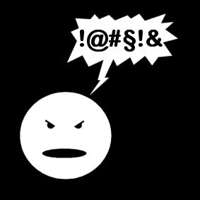 insultar Dibujo para colorear insultar